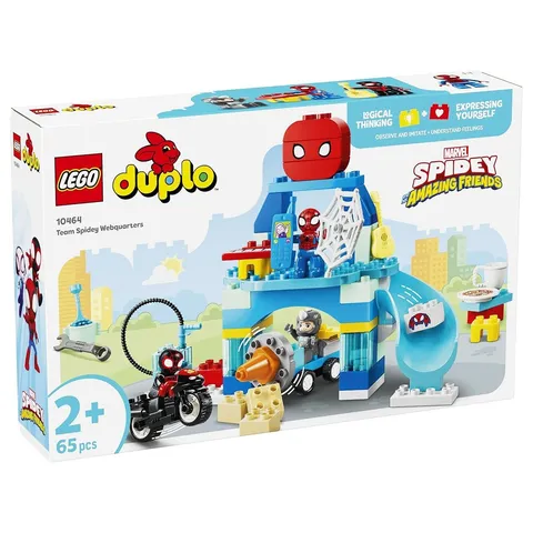 LEGO DUPLO Marvel Team Spidey Webquarters 10464 Building Set Ages 2+