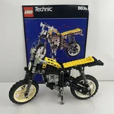 Lego 8838 Shock Cycle Technic Model Riding Cycle 1991 Vintage Set 100% Complete