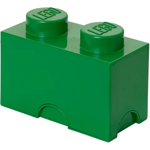 LEGO Storage Products: 40020634 2-Stud Brick Dark Green NEW