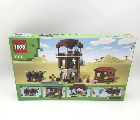 LEGO Minecraft 21278 The Pillager Outpost and Ravager 665 pcs Set New Sealed