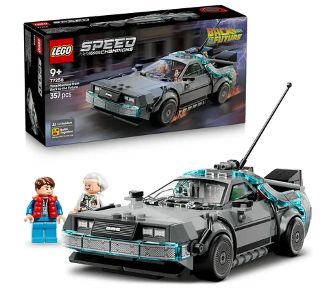 LEGO® Speed Champions Time Machine from Back to the Future - 77256 Toy Car Model