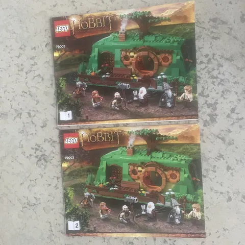 LEGO® The Hobbit 79003 An Unexpected Gathering Instruction Manuals Only