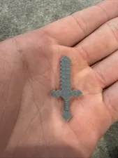 LEGO Minecraft Sword Weapon Minifig E0