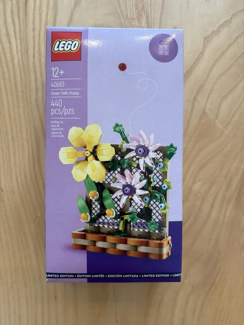 NEW, Sealed Lego 40683 Flower Trellis Display - Retired 2024 - Limited Edition