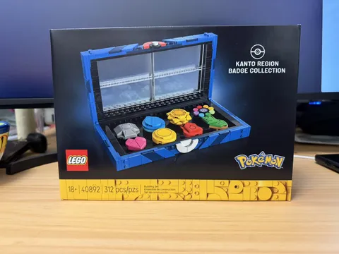 LEGO 40892 Pokemon Kanto Region Badge Collection NEW & SEALED