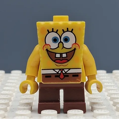 Lego SpongeBob Basic "I'm Ready" Look Minifigure bob001