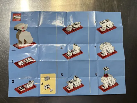 2010 LEGO 4620157 Manual Booklet Used Condition