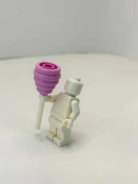 Lego Cone 2 x 2 x 1 2/3 Beehive / Cotton Candy Bright Pink  35574