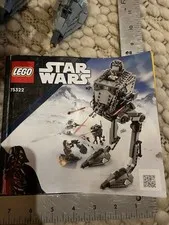 LEGO Star Wars Hoth AT-ST 75322 586pcs 9+ w/ Instructions FULL SET DISASSEMBLED
