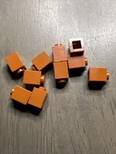 LEGO 3005 Dark Orange Brick 1x1 - 10 Pieces