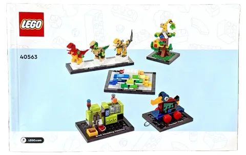 Lego Booklet Only #40563 Tribute To Lego House 