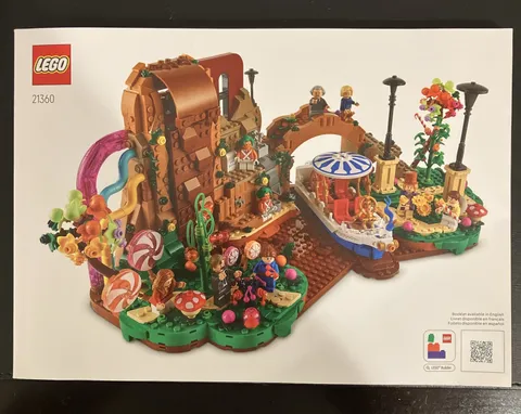 Lego Willy Wonka & The Chocolate Factory Set (21360  Instruction Booklet)