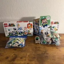 LEGO Super Mario 71387 Luigi Starter Course & 71389 Lakitu Sky World