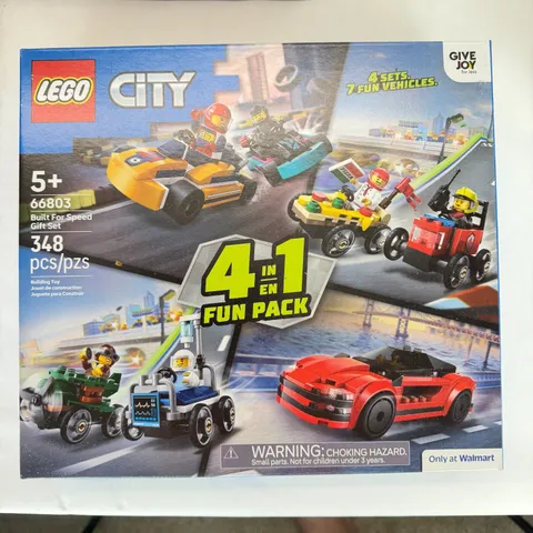 LEGO City 4 in 1 66803 Built For Speed Gift Set