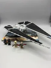 Lego 75154 Tie Striker Used 99% Complete with Instruction Manual & Mini Figs
