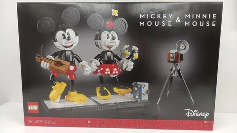 LEGO 43179 Disney Mickey Mouse & Minnie Mouse Buildable Characters 1739 Pcs New
