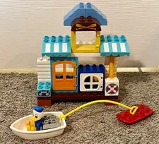 LEGO DUPLO Mickey & Friends Beach House 10827 Incomplete Partial Set Donald Only