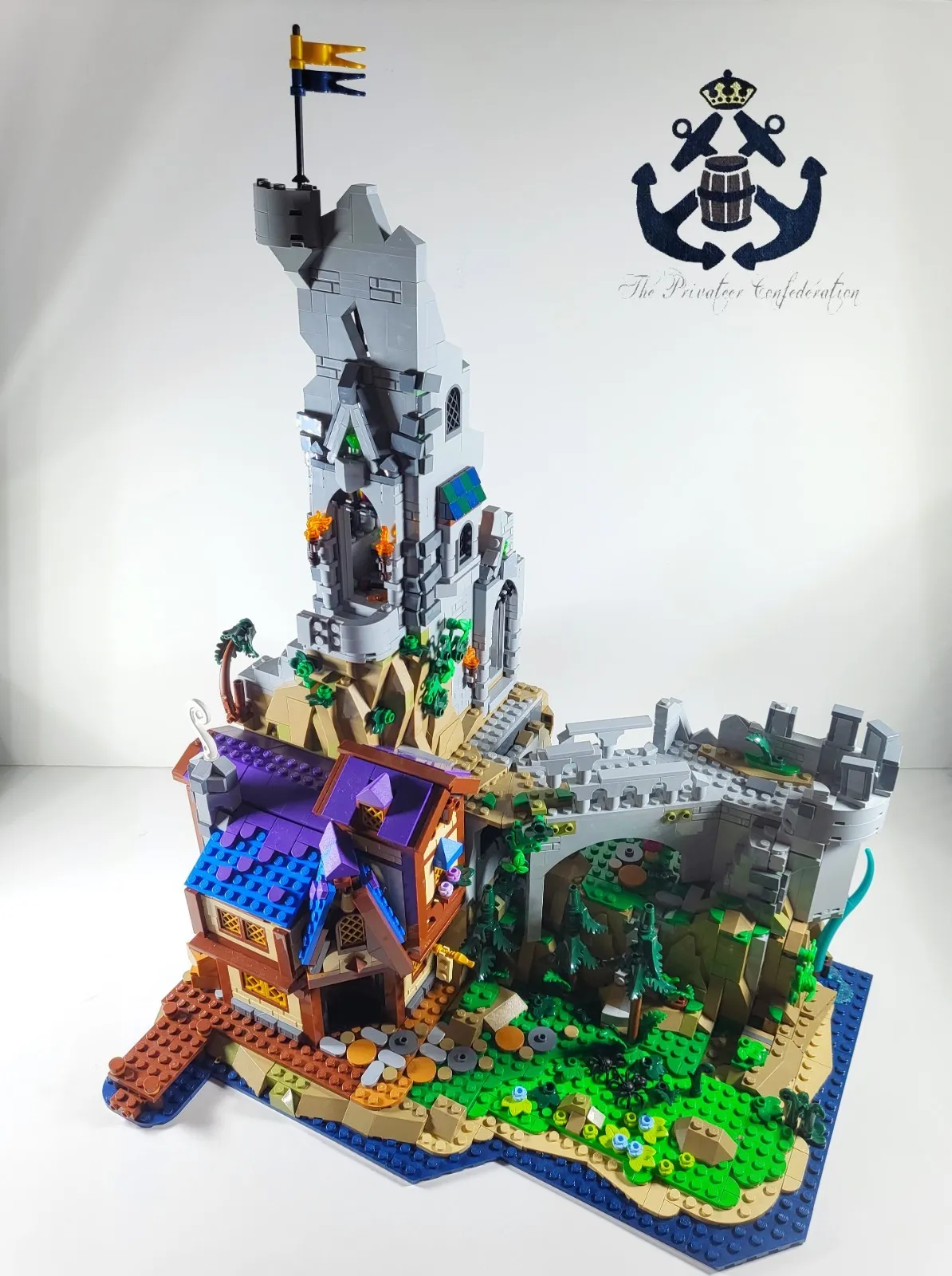 LEGO 2024 Dungeons & Dragons: Red Dragon's Tale Tavern 21348 Parts / Pieces Lot