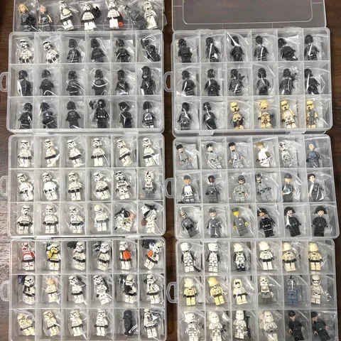 LEGO Minifigure Star Wars The Galactic Empire Trooper officer Lot Set with Case