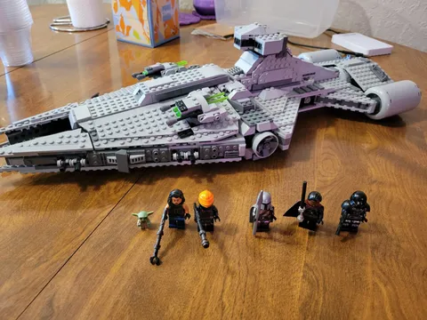 LEGO Star Wars: Imperial Light Cruiser (75315) Complete w/ Minifigures No Manual