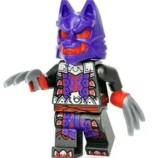 LEGO Ninjago Wolf Mask Warrior Minifigure Dragons Rising S2 njo895 BRAND NEW!