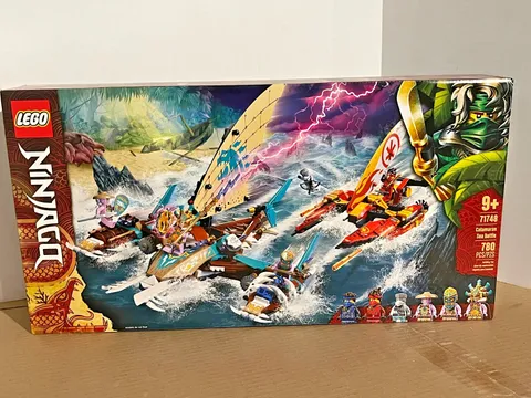 LEGO NINJAGO: Catamaran Sea Battle (71748)  New in Sealed Box. Retired.
