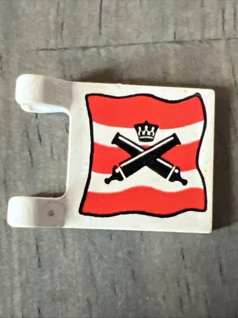 LEGO 2335pb002 Flag Crossed Cannons Pirates Imperial Guards 1990s