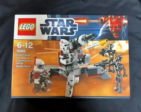 LEGO Star Wars 9488 Elite Clone Trooper & Commando Droid Battle Pack Sealed