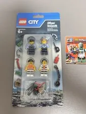 LEGO (853570) City: Police Accessory New Sealed Retired Cops Robbers Minifigures