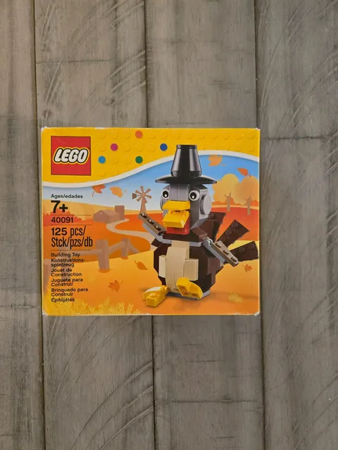 LEGO Seasonal Thanksgiving Turkey (set 40091) from 2014 NIB