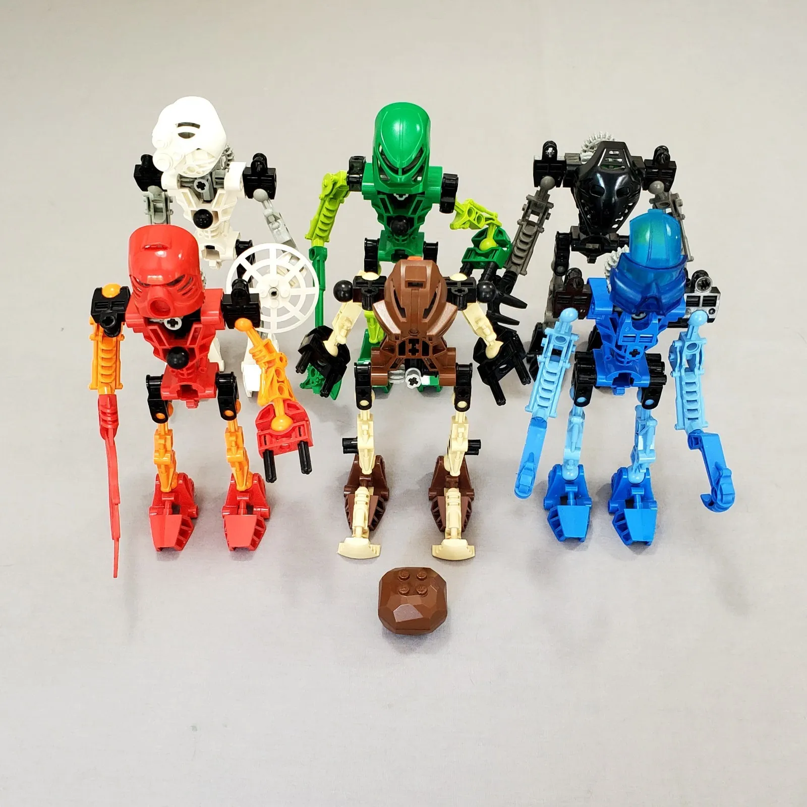 LEGO Bionicle Toa Mata Set 100% Complete 8531 8532 8533 8534 8535 8536