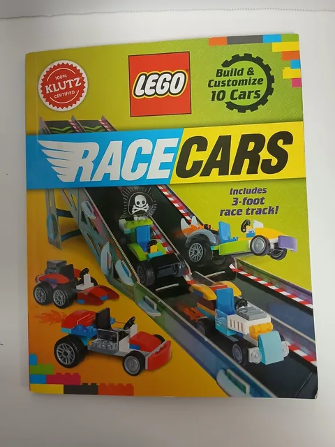 LEGO Elements Klutz Race Cars ** BOOK ONLY**  Read Description