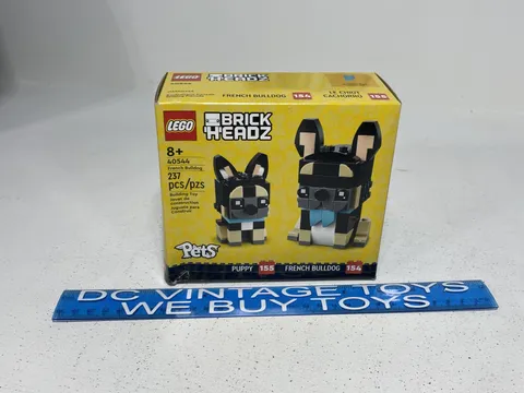 RETIRED LEGO Brickheadz Pets French Bulldogs (40544) SHIPS QUICK!