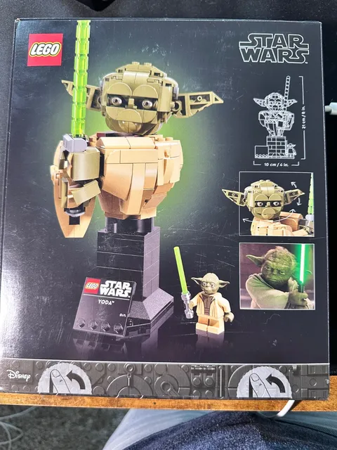 Disney Star Wars Yoda Lego set NIB Sealed Bust Collection No. 75438 Brand New