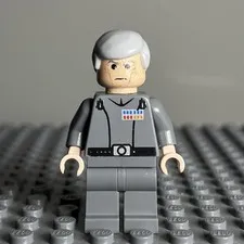 LEGO Grand Moff Tarkin Minifigure sw0157 10188 6211 Star Wars CMF Lot Rare 2F