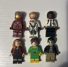LEGO Marvel MiniFigure Lot Iron Man, Doc Ock, & More