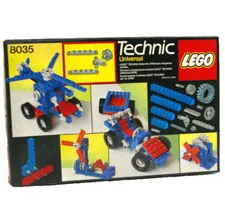 LEGO 8035 Technic Universal Set 1986 Universal Sealed Box Set Vintage