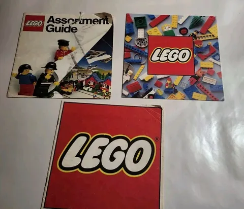 Lot 3 LEGO and DUPLO Vintage 1970s Catalog Brochure Booklet Assortment Guide
