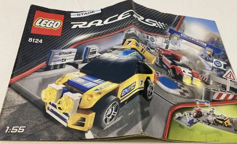 LEGO Racers 8124 Ice Rally Instruction Manual ONLY Preowned
