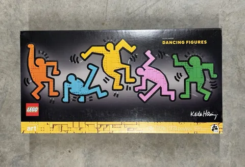 LEGO Art Keith Haring - Dancing Figures (31216) - New "Open" Box - See Photos