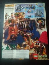⭐Lego Pirates Imperial Guards 1993 Small Poster Pamphlet⭐