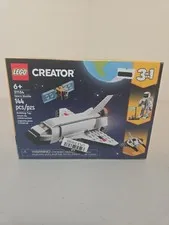 LEGO Creator Space Shuttle 31134 3 in 1 Complete Set 144pcs (6+ Sealed)