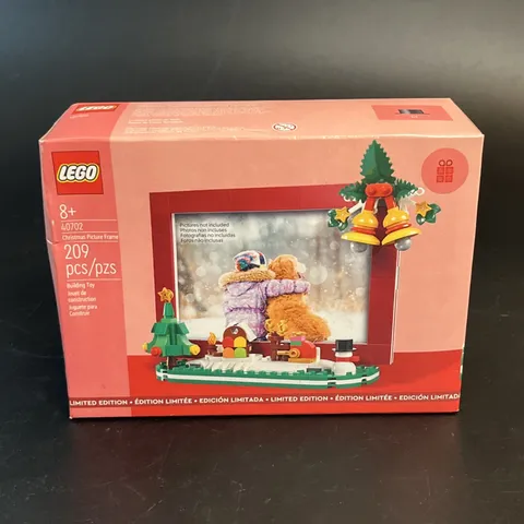 LEGO 40702 Limited Edition Christmas Picture Frame 209 Pcs Limited Edition NIB