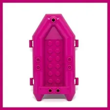 Lego Magenta Small River Raft Boat