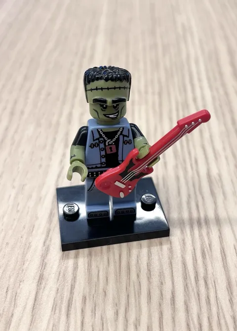 LEGO Minifigure Monsters Series 14 Frankenstein Monster Rocker Minifigure 71010