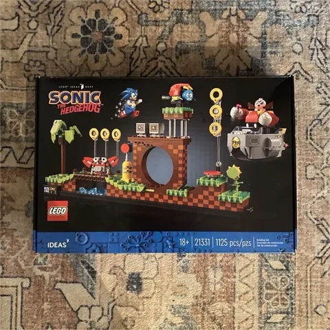LEGO Ideas Sonic the Hedgehog Green Hill Zone 21331 1125pcs Box