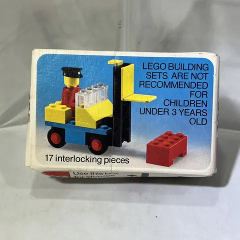 Lego Vintage Classic 1976 Lego Fork Lift #425 New Sealed NIB 17 Pcs