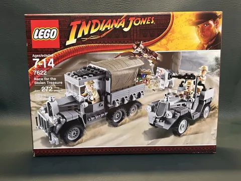 LEGO Indiana Jones: Race for the Stolen Treasure (7622) Sealed New In Box