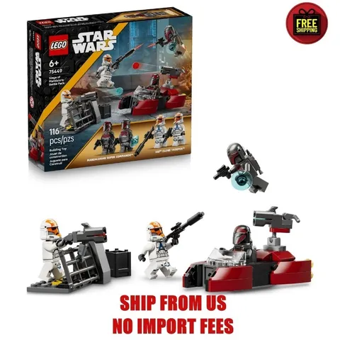 LEGO Star Wars Siege of Mandalore Battle Pack Building Toy for Boys & Girls - Th