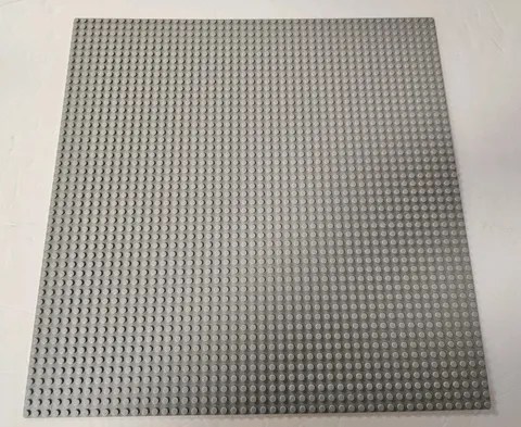 LEGO Classic Gray Baseplate 48X48 (15” x 15”) Stud Foundation #11024 